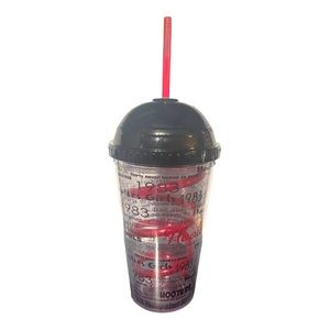 Hooters 30th Anniversary Plastic Drink Tumbler EUC